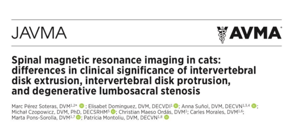 Publicacions al JAVMA i al Frontiers in Veterinary Science